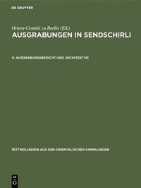 bokomslag Ausgrabungsbericht Und Architektur