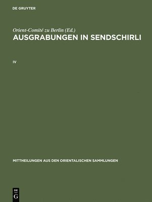 bokomslag Ausgrabungen in Sendschirli. IV