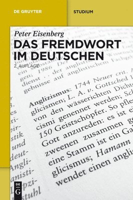 bokomslag Das Fremdwort im Deutschen