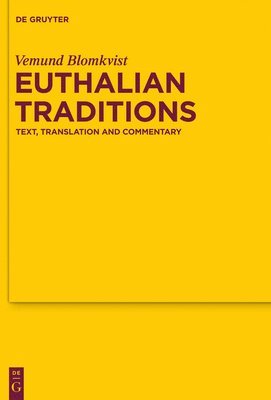 Vemund Blomkvist - Euthalian Traditions, Inbunden