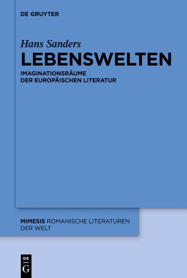 Hans Sanders - Lebenswelten, Inbunden