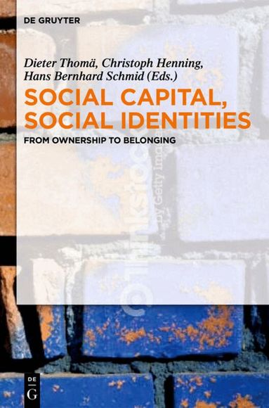 Dieter Thomä, Christoph Henning, Hans Bernhard Schmid - Social Capital, Social Identities, Inbunden
