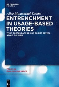 bokomslag Entrenchment in Usage-Based Theories