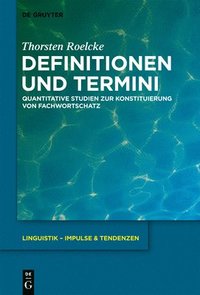 bokomslag Definitionen und Termini
