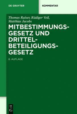 bokomslag Mitbestimmungsgesetz und Drittelbeteiligungsgesetz