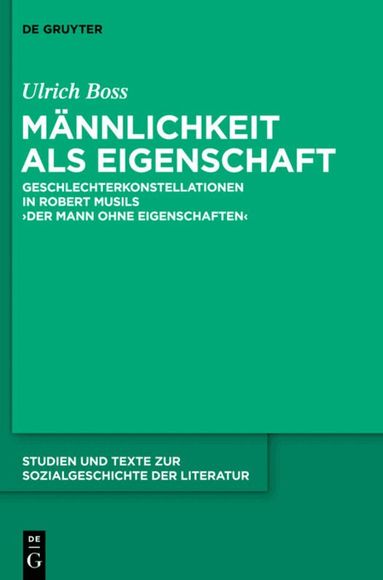 Ulrich Boss - Männlichkeit als Eigenschaft, Inbunden