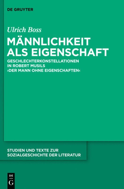 Ulrich Boss - Männlichkeit als Eigenschaft, Inbunden