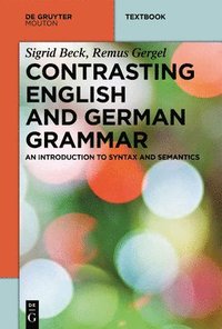 bokomslag Contrasting English and German Grammar