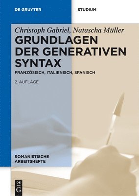 bokomslag Grundlagen der generativen Syntax