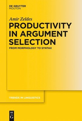 bokomslag Productivity in Argument Selection