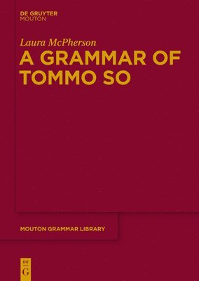 A Grammar of Tommo So 1