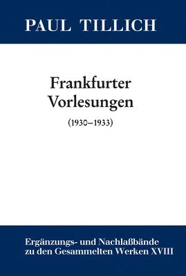 Erdmann Sturm - Frankfurter Vorlesungen, Inbunden
