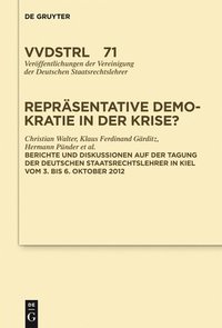 bokomslag Reprsentative Demokratie in der Krise?