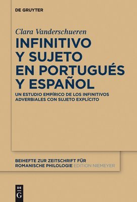 bokomslag Infinitivo y sujeto en portugus y espaol