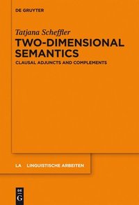 bokomslag Two-dimensional Semantics