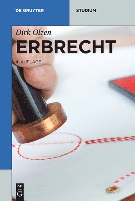 Dirk Olzen - Erbrecht, Häftad