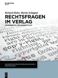 bokomslag Rechtsfragen im Verlag