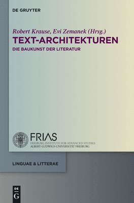 Robert Krause, Evi Zemanek - Text-Architekturen, Inbunden