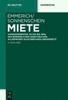 Miete Handkommentar. 535 Bis 580a Des Burgerlichen Gesetzbuches. Allgemeines Gleichbehandlungsgesetz 1