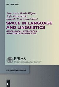 bokomslag Space in Language and Linguistics