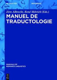 bokomslag Manuel de traductologie
