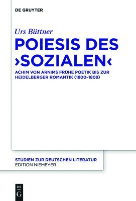 Urs Büttner - Poiesis des 'Sozialen', Inbunden