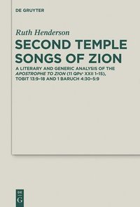 bokomslag Second Temple Songs of Zion