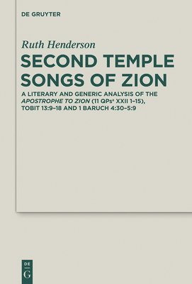 Second Temple Songs of Zion 1