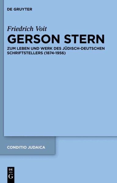 Friedrich Voit - Gerson Stern, Inbunden