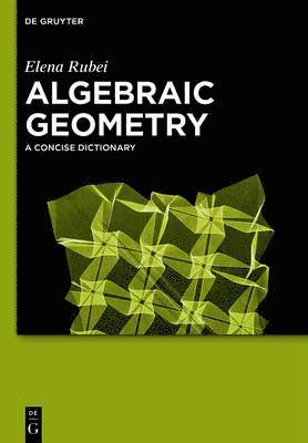 Elena Rubei - Algebraic Geometry, Inbunden