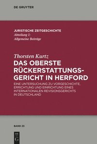 bokomslag Das Oberste Rckerstattungsgericht in Herford