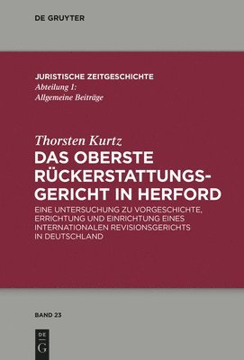 bokomslag Das Oberste Rckerstattungsgericht in Herford