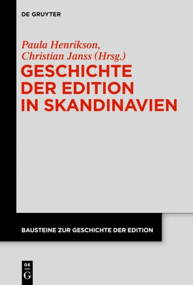Paula Henrikson, Christian Janss - Geschichte der Edition in Skandinavien, Inbunden