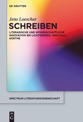 Jens Loescher - Schreiben, Inbunden