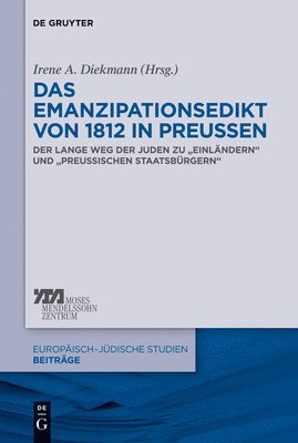 bokomslag Emanzipationsedikt von 1812 in Preußen