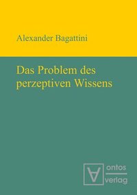 bokomslag Das Problem des perzeptiven Wissens