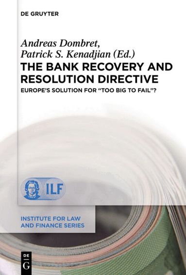 Patrick S. Kenadjian - Bank Recovery and Resolution Directive, Inbunden