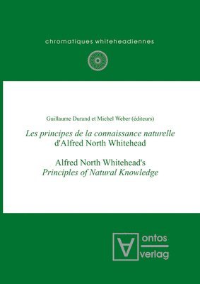bokomslag Les Principes de la Connaissance Naturelle d'Alfred North Whitehead