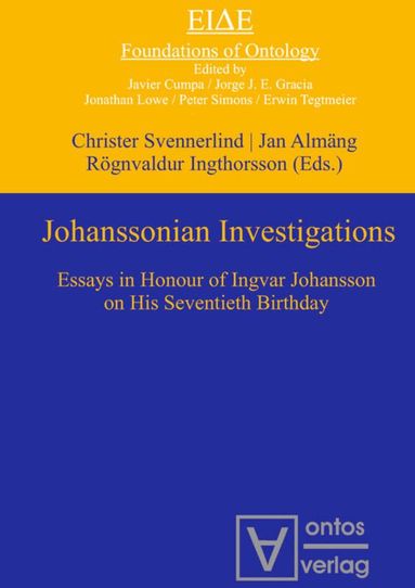 Christer Svennerlind, Jan Almäng, Rögnvaldur Ingthorsson - Johanssonian Investigations, Inbunden