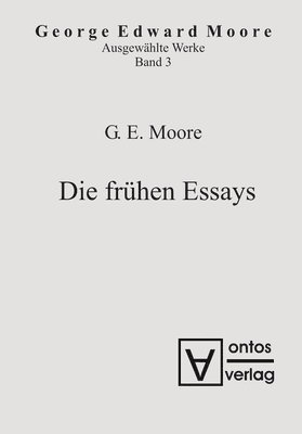 bokomslag Ausgewählte Schriften, Band 3, Die frühen Essays