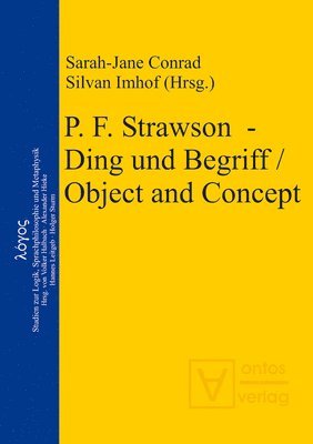 Sarah-Jane Conrad, Silvan Imhof - P. F. Strawson - Ding und Begriff / Object and Concept, Inbunden