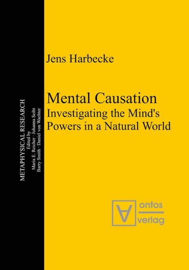 bokomslag Mental Causation