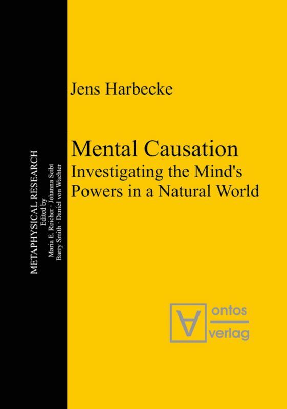 Jens Harbecke - Mental Causation, Inbunden