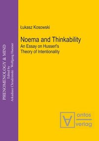 bokomslag Noema and Thinkability