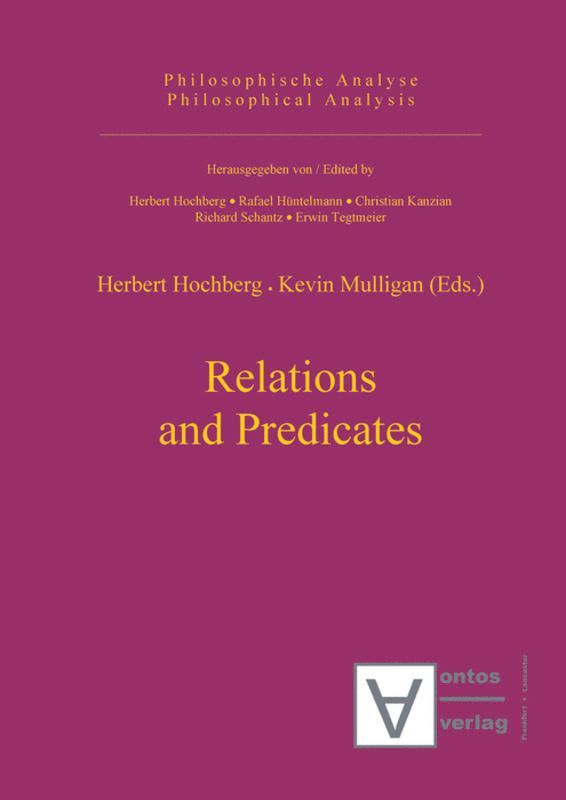 Relations and Predicates 1