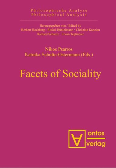 bokomslag Facets of Sociality