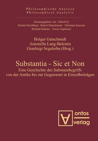 bokomslag Substantia - Sic et Non