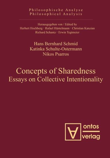 bokomslag Concepts of Sharedness