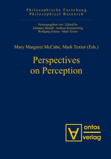 Mary Margaret McCabe, Mark Textor - Perspectives on Perception, Inbunden