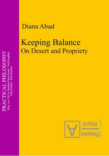 Diana Abad - Keeping Balance, Inbunden
